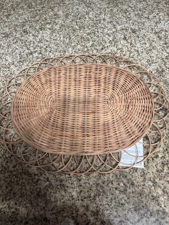 IKEA Natural Woven Oval placemats - set of 3