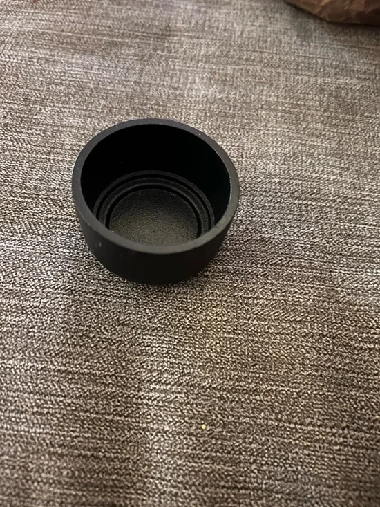 HEDERVÄRD Tealight holder, black, 1 