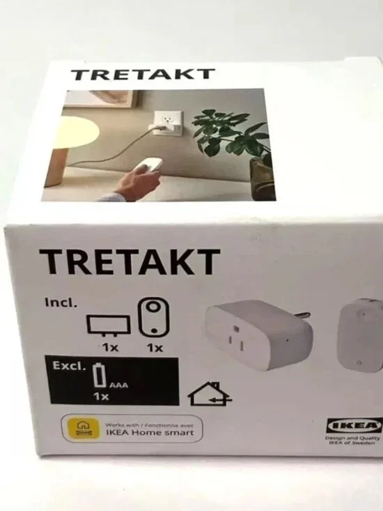 TRETAKT 505.697.30/50569730 Plug with remote control, smart