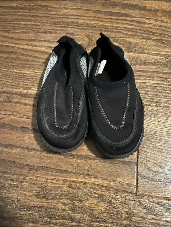 SALE 3/$15 Kids Black Slip-On Water Shoes