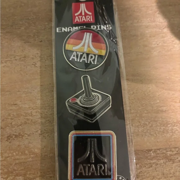 Atari Enamel Iconic Collector Pins Set