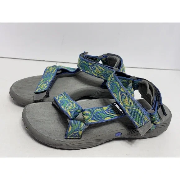 Teva Hurricane Waves youth Hiking Water Sandals Adjustable Straps unisex 3