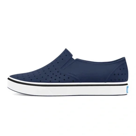 Kids Navy Slip-On Water Shoes