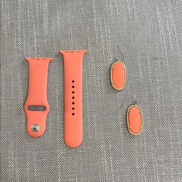 Apple Coral Wristband Set