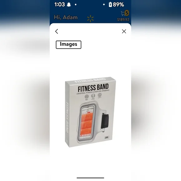Fitness Band (Universal Fitness & Exercise Armband)