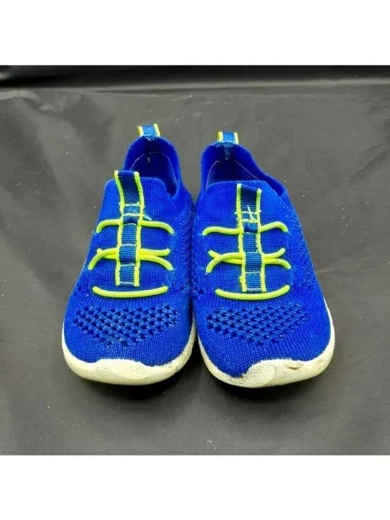 OSHKOSH BGOSH TODDLER BOYS MESH POOL WATER SHOES BRIGHT BLUE/GREEN SIZE 8M