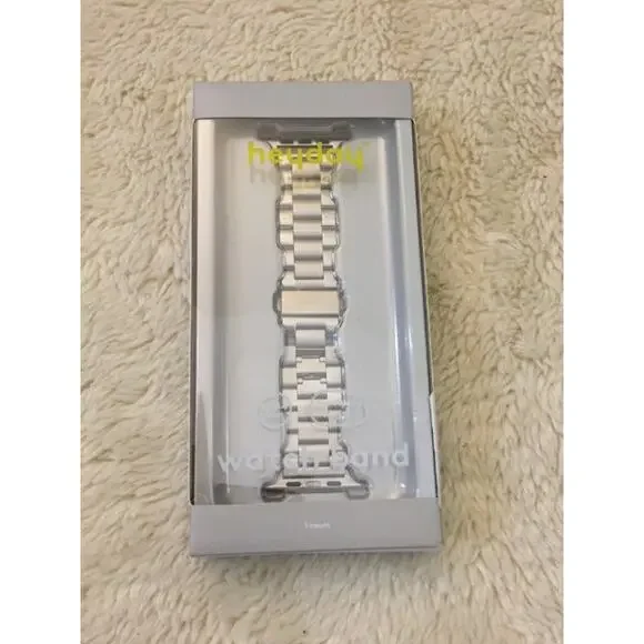 heyday™ Apple Watch Metal Link Band 42/44mm - Silver