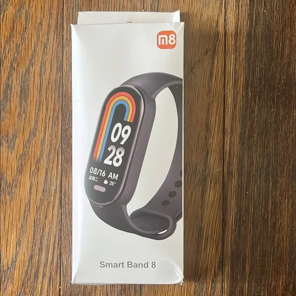 Black Fitness Tracker Arm Band with Curved Display