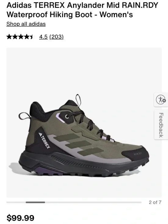 Adidas Hiking Boots