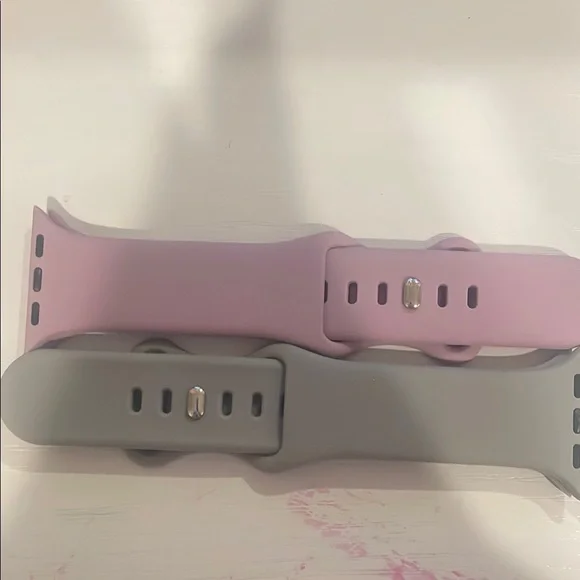Pink and Gray Smartwatch Bands