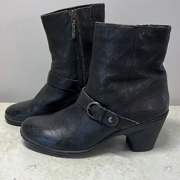 Medicus Winter Heeled Ankle Boot Leather 9