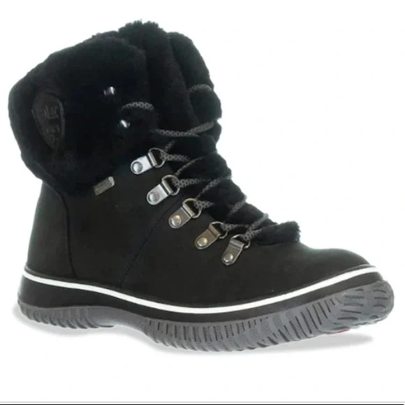 Pajar Canada Galat Winter Waterproof Shearling Boots 37/6.5.