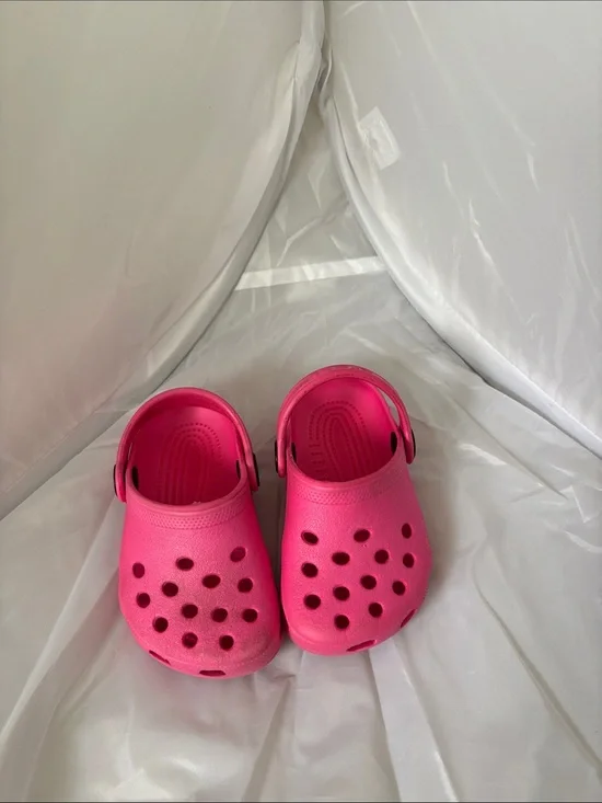 CROCS Kids Pink Water Clogs