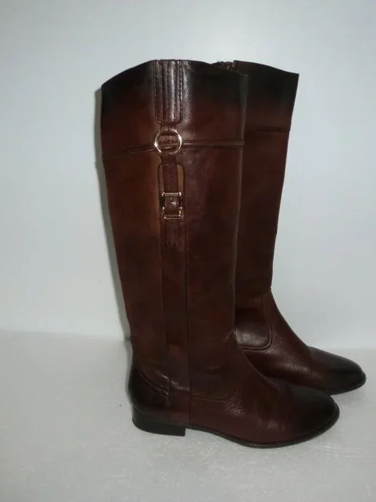 Alex Marie Brown Leather Boots - Women SZ 10 M