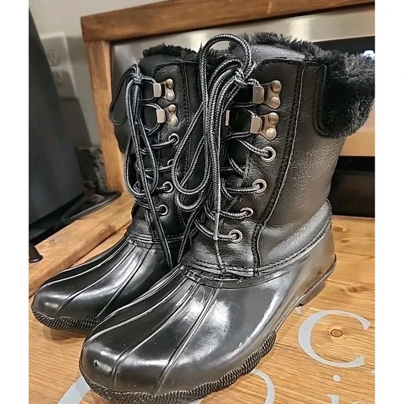 Steve Madden Womens T Storm‎ Closed Toe Ankle Cold Weather Boots Size 7