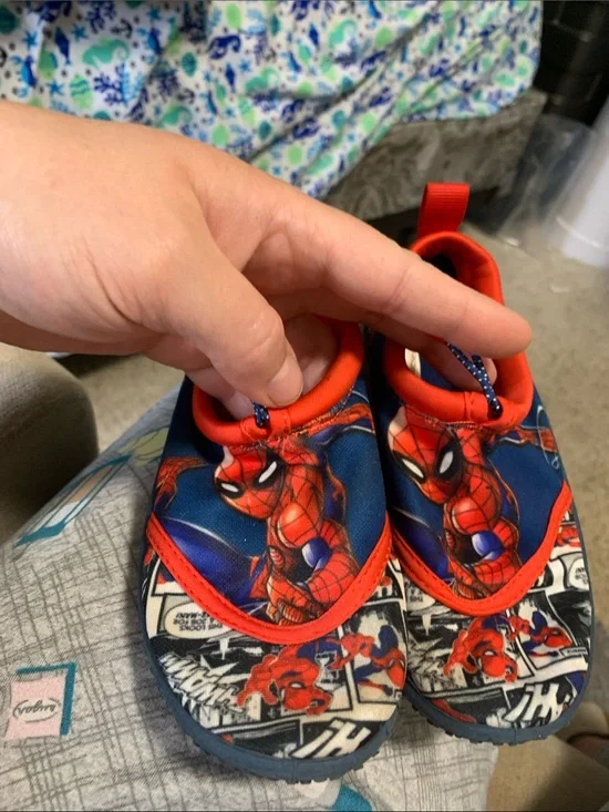 Marvel Spider-Man Kids Water Shoes - Red & Blue
