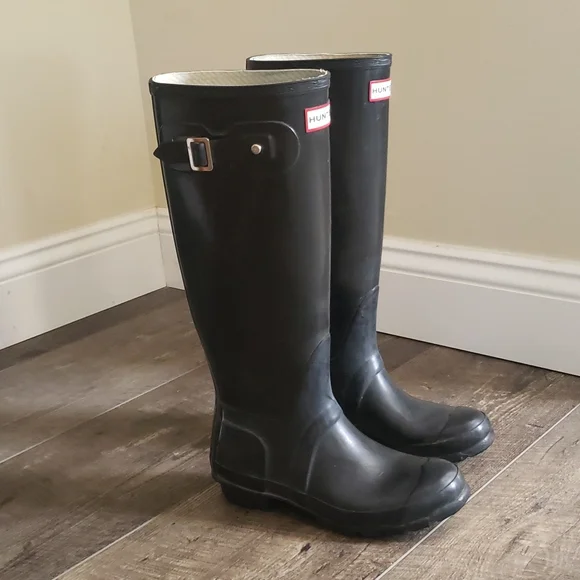 Hunter Original Tall Gloss rain boots