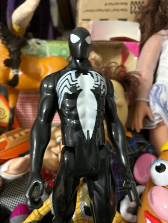 Marvel Spider-Man Black Symbiote Action Figure