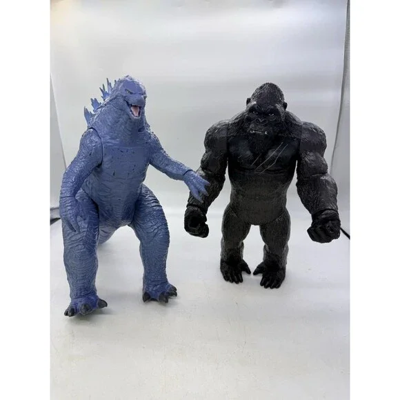 2020 Playmates Monsterverse Giant Godzilla & King Kong Action Figure Legendary