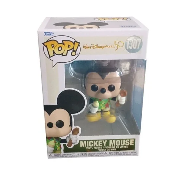 Funko Pop! Walt Disney World 50th Anniversary Mickey Mouse #1307 Vinyl Figure