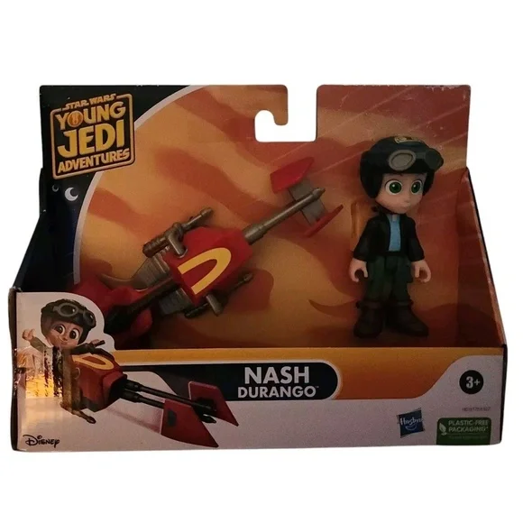 Star Wars Nash Durango Figure &‎ Speeder Bike, Star Wars Toys, Preschool Toys