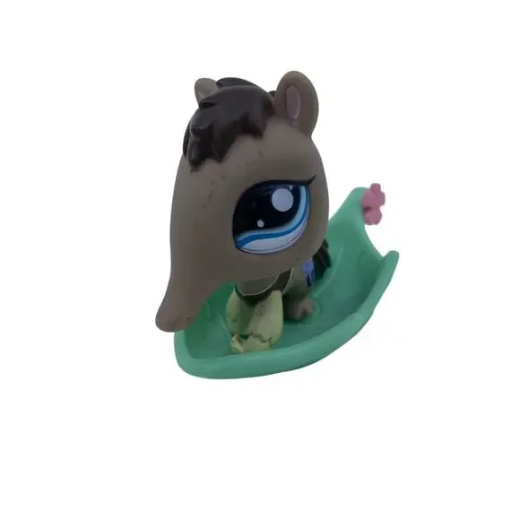 Littlest Pet Shop LPS #1518 Anteater Special Edition w/ Leaf Authentic Figure