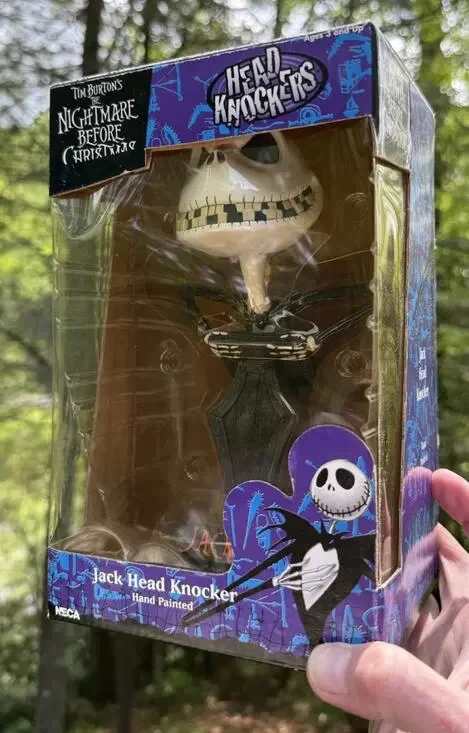 Disney Store The Nightmare Before Christmas Head Knockers Jack Skellington NEW