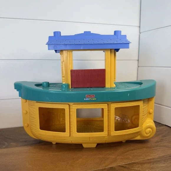 Fisher-Price Little People Noah's Ark Playset 2000s Replacement Only- No Figures