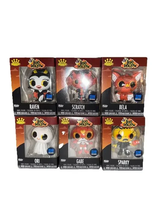 New Funko Minis Boo Hollow Halloween Vinyl Figures Complete Set Of 6 EXCLUSIVE