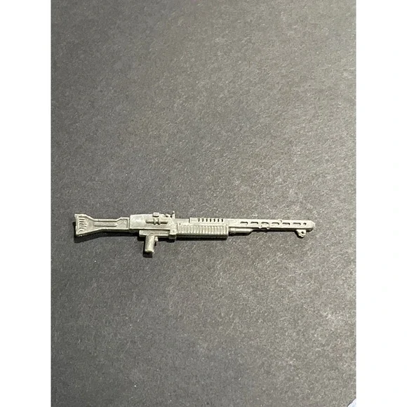 Vintage GI Joe DLT-19 Heavy Blaster Rifle Accessory Gray 12 Inch Scale 3.5