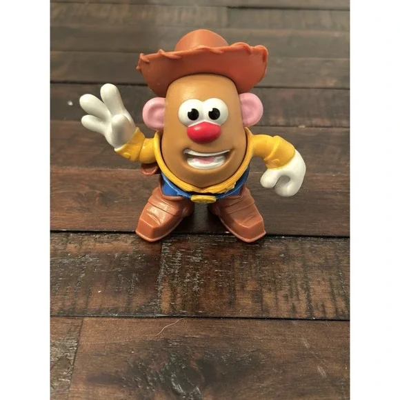 Toy Story Mr Potato Head Figure Mini - Woody Tater Set with 1 Potato