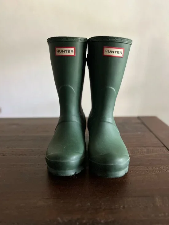 Hunter Original Short Rain Boots Hunter Green Size 35