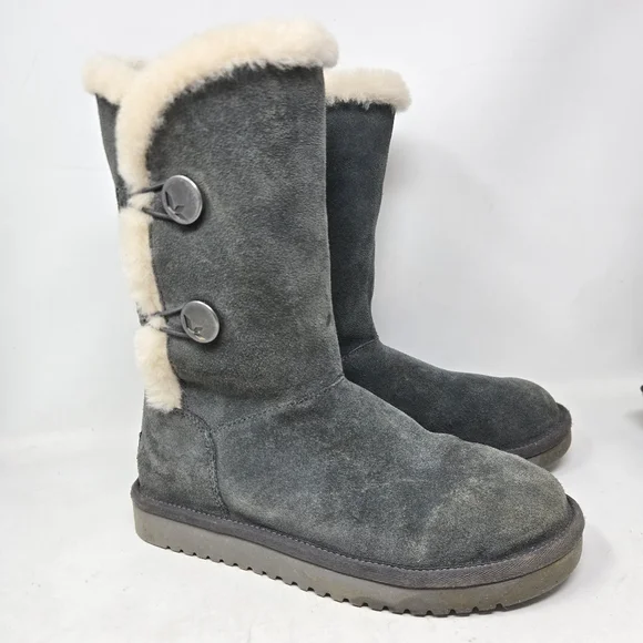 Koolaburra UGG Boots Womens Size 7 US Kinslei‎ Tall Winter 1096409 Gray
