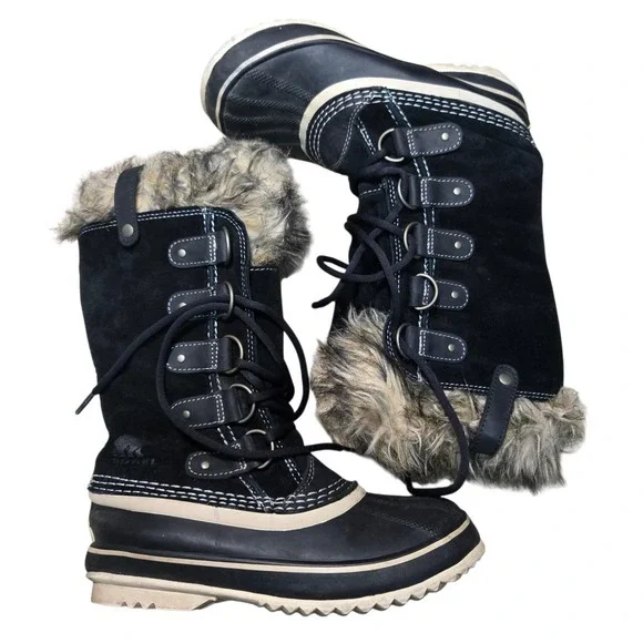 SOREL Women's Joan of Arctic‎ Waterproof Winter Boots Mid-Calf Sz 6 1540-010