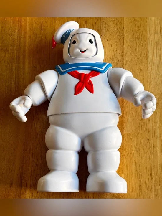 Hasbro Stay Puft Marshmallow Man Figure - White, Blue, Red