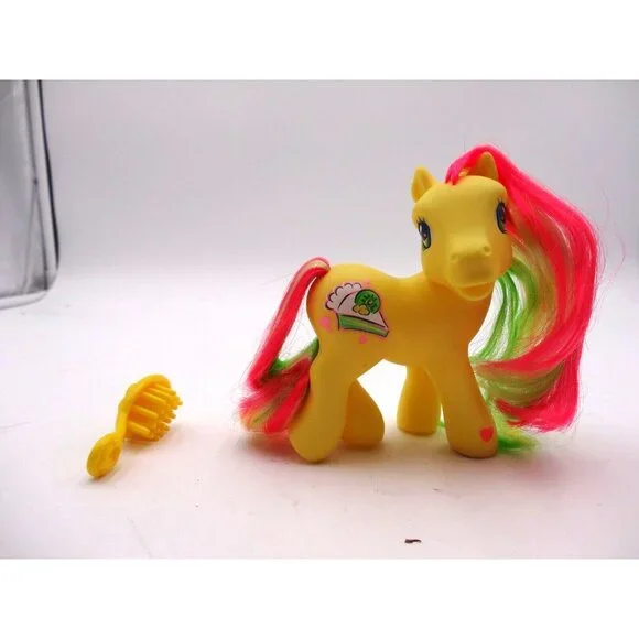 My Little Pony G3 Butterfly‎ Island Dazzle Bright Kiwi Tart with Brush