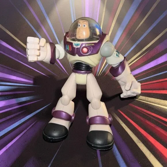 Disney TOY STORY & Beyond Star Squad Rocket Ranger Buzz Lightyear Purple 6” A62