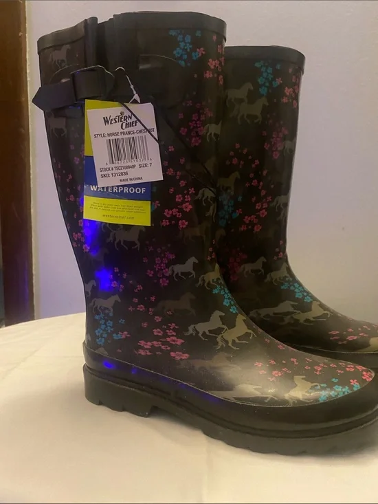 New ~ Waterproof Rain Boots