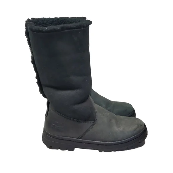 Ugg Australia Women Comfort 5303 Leather boots sheepskin shoes sz 5