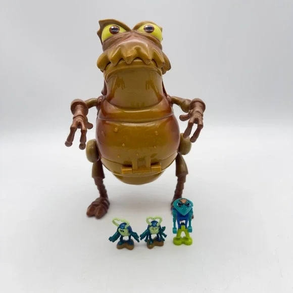 Disney Pixar A Bugs Life PT Flea Circus Wagon Playset Mattel 1998 Flik Tuck Roll