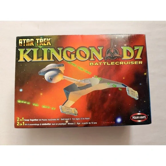 AMT Star Trek The Motion Picture Set 1:2500 Cadet Series Model Kit 3-Pack Open