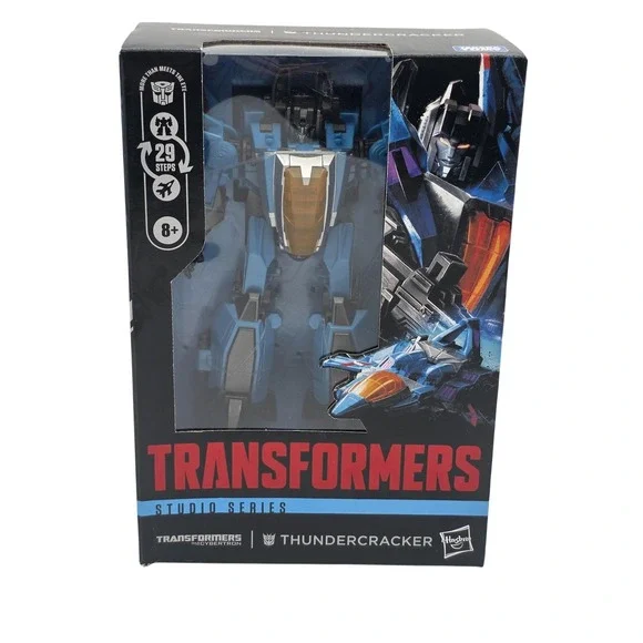 Hasbro Transformers Thundercracker Studio Series Voyager Blue‎ Action Figure New