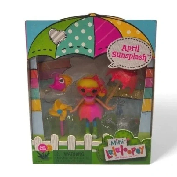Mini Lalaloopsy April Sunsplash Doll with Toucan Pet‎ 3