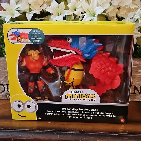 Illuminations  🎄 Minions Rise of Gru Dragon Disguise Playset