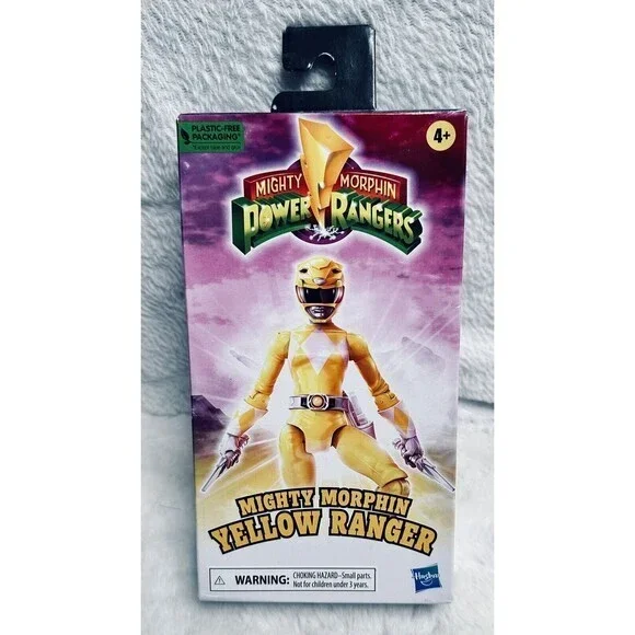 Mighty Morphin Power‎ Rangers 30th Anniversary VHS Box Yellow Ranger M2