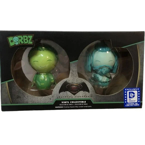 Funko Superman‎ & Aquaman DC Legion of Collectors Exclusive 2 Pack Vinyl Figures