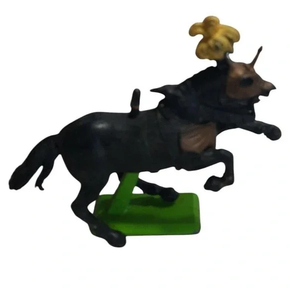 VTG Britains Deetail Civil War Cavalry Horse Figure England Metal Base READ‎