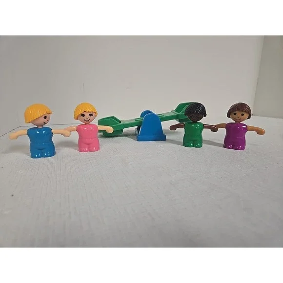 Barney Dinosaur School House Playground Replacements 1993‎ 4 Kids Seesaw