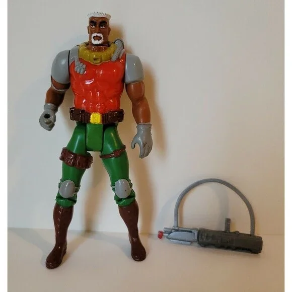 Vintage 1992 Toy Biz Marvel Uncanny X-Men X-Force G.W. Bridge Figure - Complete‎