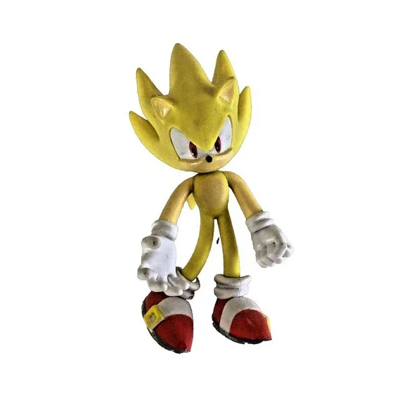 Sega - Sonic the Hedgehog - Bendable head is removeable Yellow 5